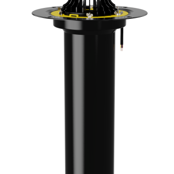 Воронка с обжимным фланцем обогреваемая VMO 160x720